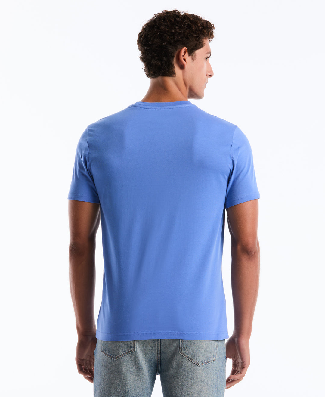 Jersey Earl Tape Tipped Pocket Tee (Ultramarine) 