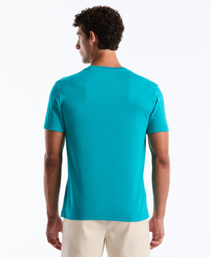 Jersey Earl Tape Tipped Pocket Tee (Lake Blue) 