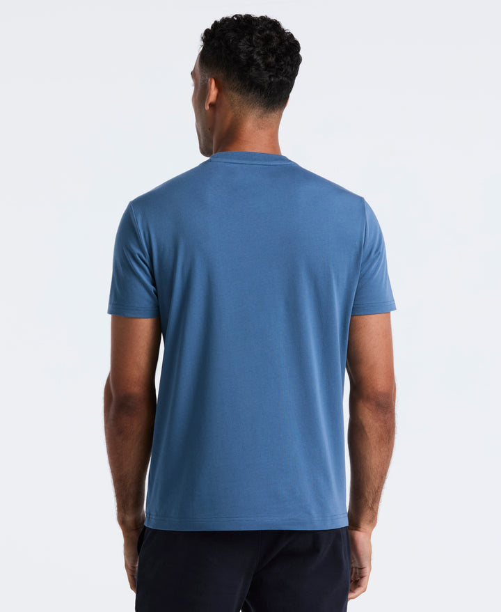 Jersey Earl Tape Tipped Pocket Tee (Copen Blue) 