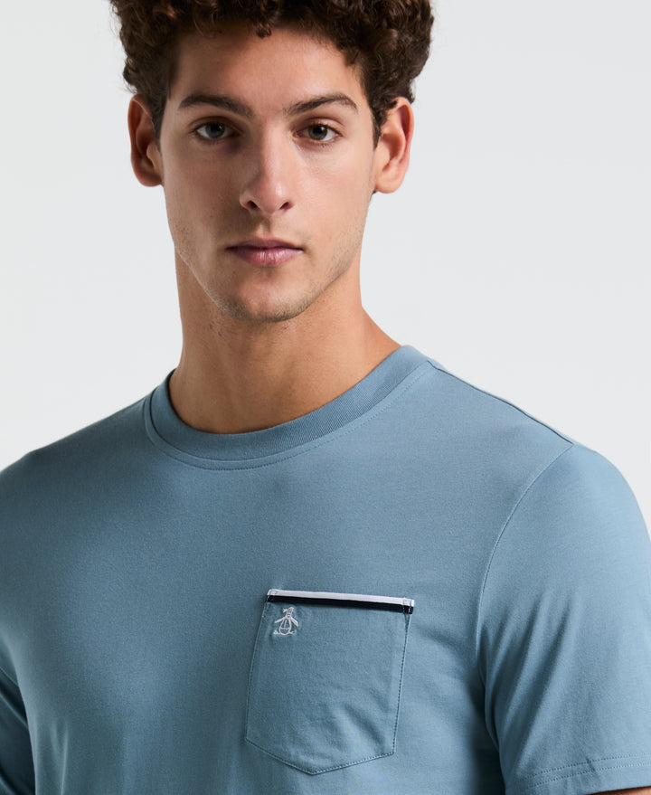 Jersey Earl Tape Tipped Pocket Tee (Citadel) 