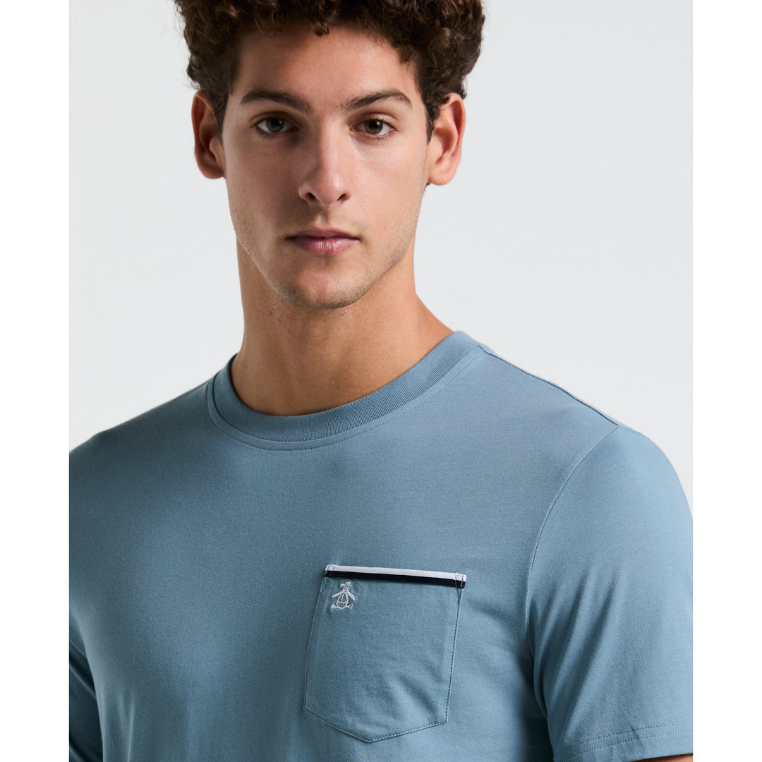 Jersey Earl Tape Tipped Pocket Tee (Citadel) 