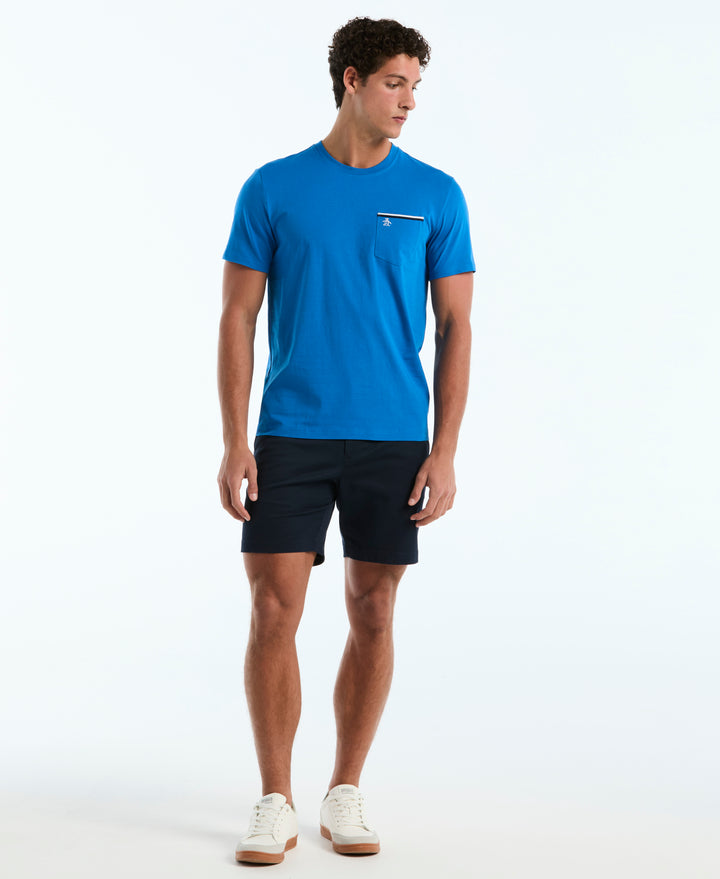 Earl™ Tipped Pocket Tee (Daphne) 