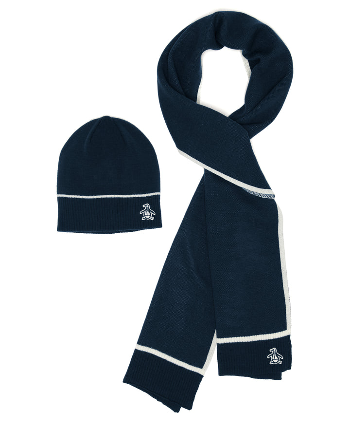 Earl's Beanie And Scarf Set-Scarves-Original Penguin