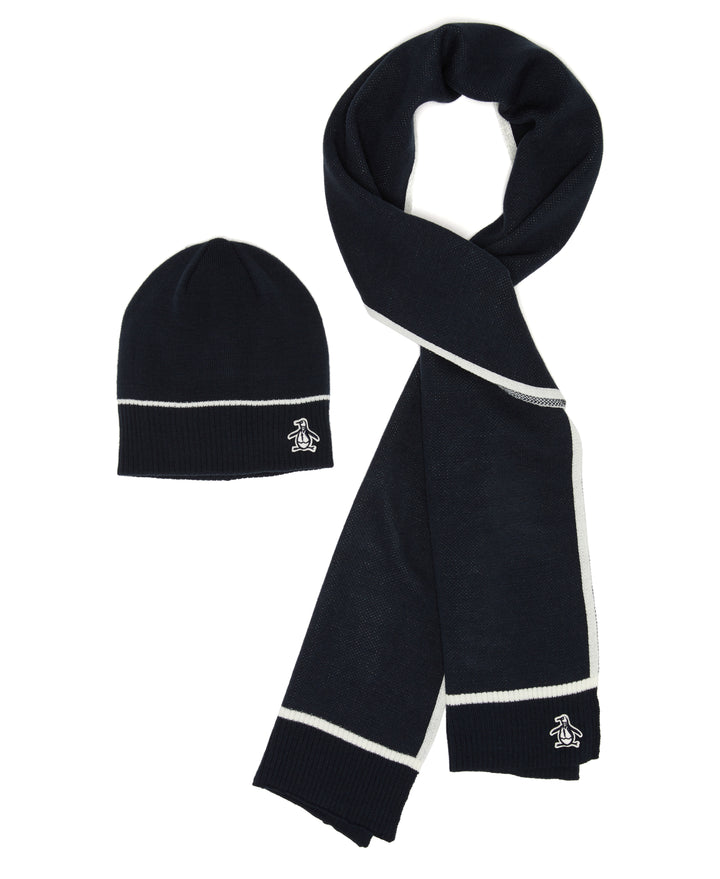 Earl Beanie and Scarf Set (Dark Sapphire) 