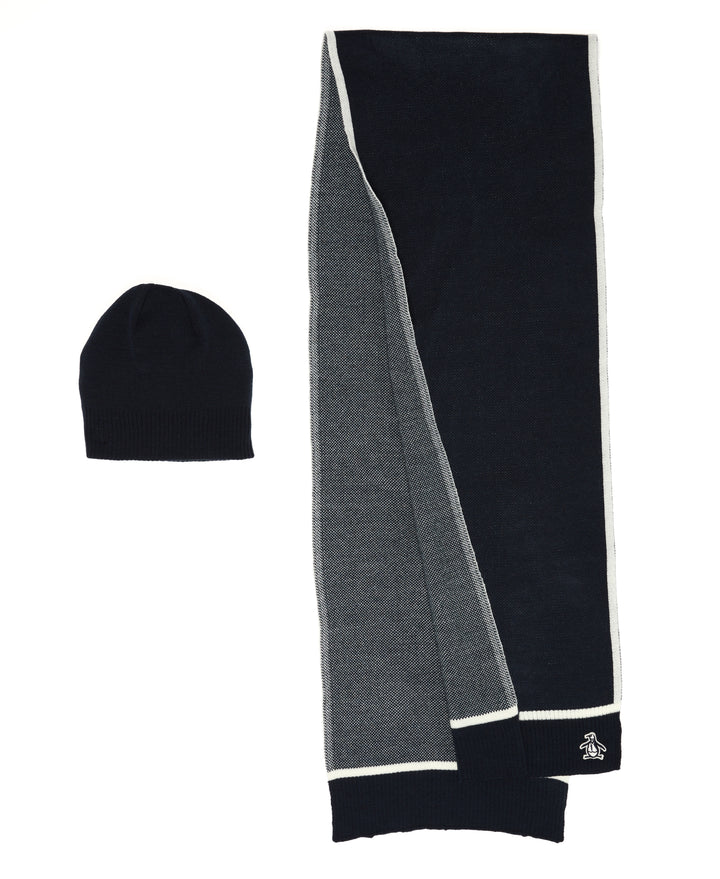 Earl Beanie and Scarf Set (Dark Sapphire) 