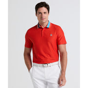 Earl Golf Polo-Golf Polos-Red Clay-S-Original Penguin