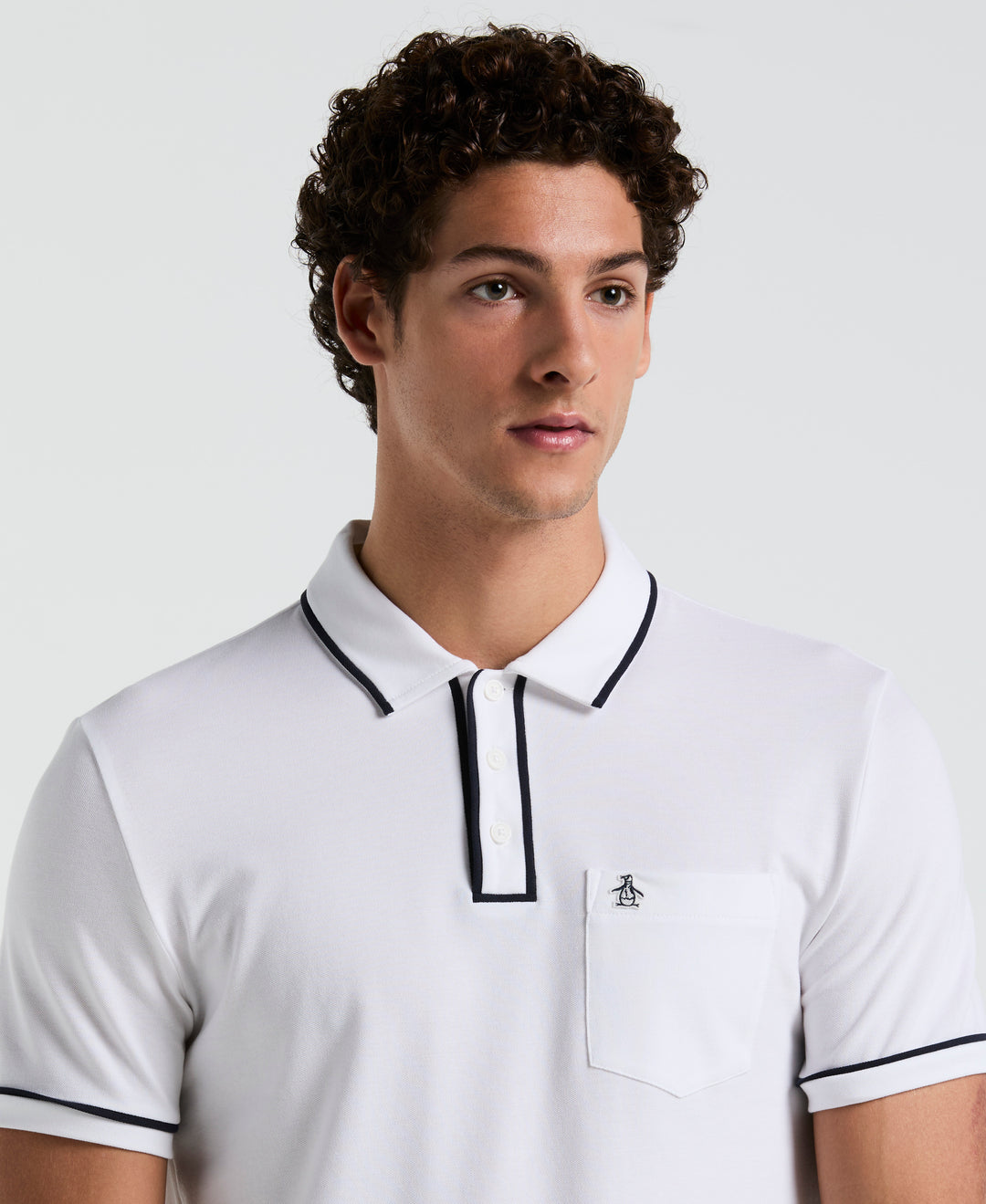 Earl™ Pique Polo (Bright White) 