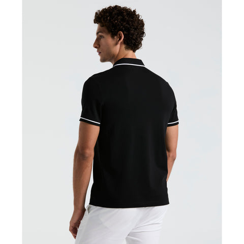 Earl Pique Polo (True Black) 