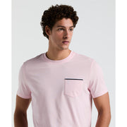 Earl Tape Tipped Pocket Tee (Parfait Pink) 