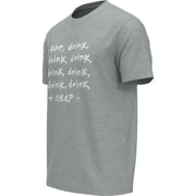 Eat Drink Sleep Jersey Tee (Rain Heather) 