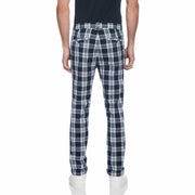 Ecovero™ Plaid Chino Trousers (Cool Blue) 