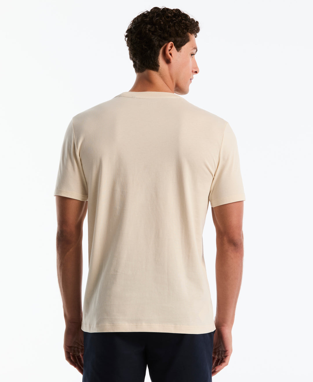 Jersey Embroidered Lei Graphic Cotton Tee (Birch) 