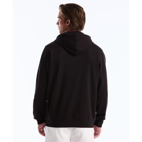 Embroidered Pete Fleece Hoodie-Hoodies-Original Penguin