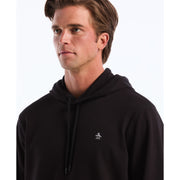 Embroidered Pete Fleece Hoodie-Hoodies-Original Penguin