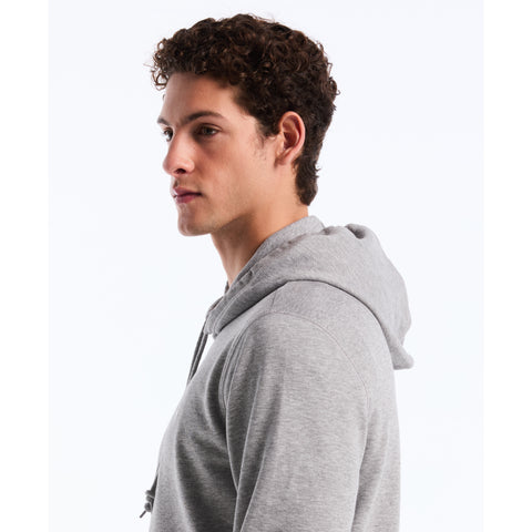 Embroidered Pete Fleece Hoodie-Hoodies-Original Penguin