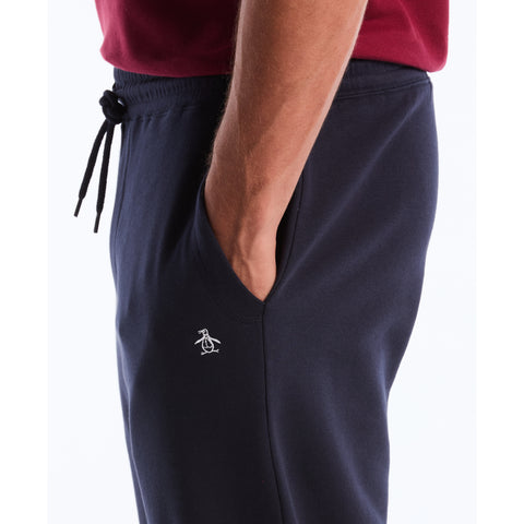 Embroidered Pete Fleece Jogger-Sweatpants-Original Penguin
