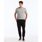 Embroidered Pete Fleece Jogger-Sweatpants-True Black-XS-Original Penguin
