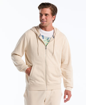 Embroidered Pete Full Zip Hoodie (Birch) 