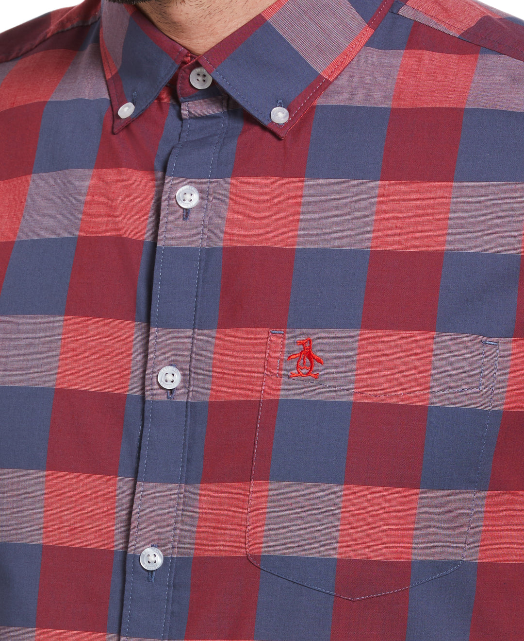 End-on-End Plaid Shirt (Samba) 