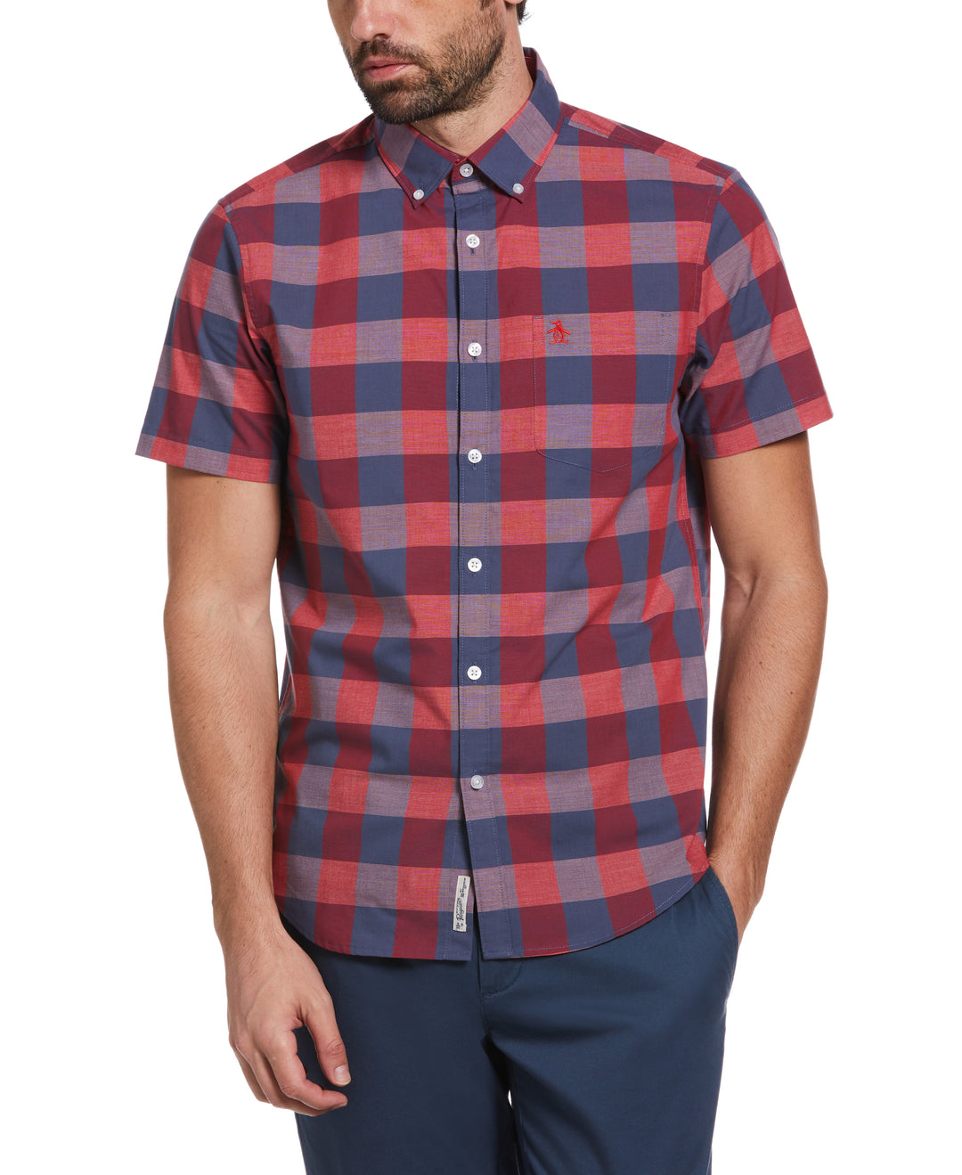End-on-End Plaid Shirt (Samba) 