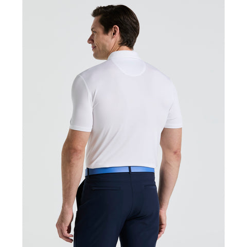 Engineered Cocktail Novelty Golf Polo Shirt (Bright White) 