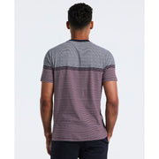 Engineered Stripe Jersey Tee (Dark Sapphire) 