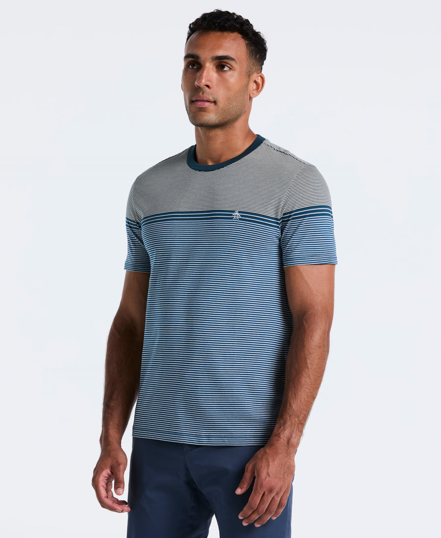Engineered Stripe Jersey Tee – Original Penguin US