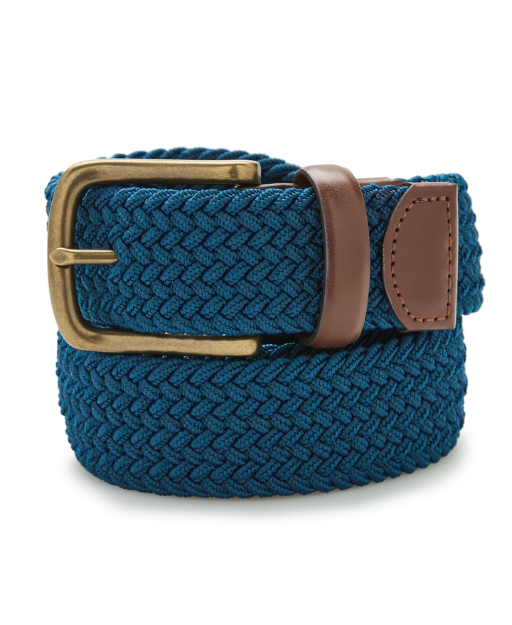 Ethan Woven Belt (Blu) 