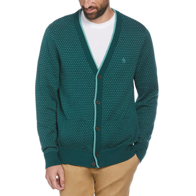 Fair Isle Cardigan Sweater (June Bug) 