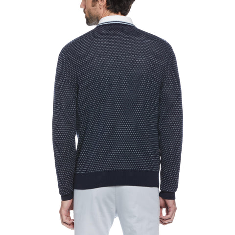 Fair Isle Sweater (Dark Sapphire) 