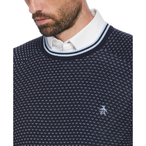 Fair Isle Sweater (Dark Sapphire) 