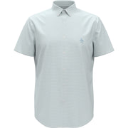 Feeder Stripe Linen Shirt (Cool Blue) 
