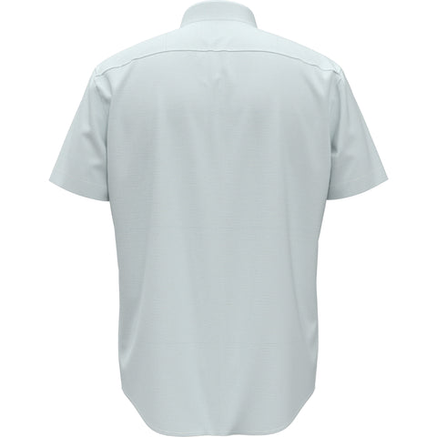 Feeder Stripe Linen Shirt (Cool Blue) 
