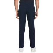 Fiber Dyed Compact Plaid Dress Pants (Navy) 