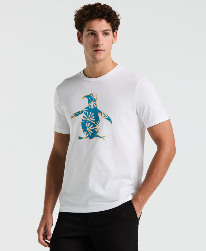 Jersey Graphic Pete Floral Fill Tee (Bright White) 
