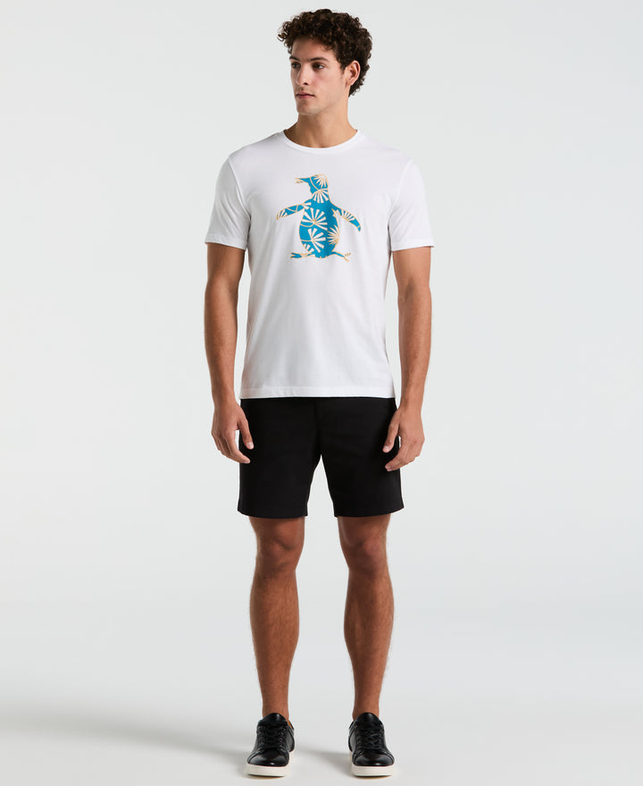 Jersey Graphic Pete Floral Fill Tee (Bright White) 