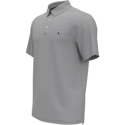 Fine Line Boat Print Polo (Astral Night) 
