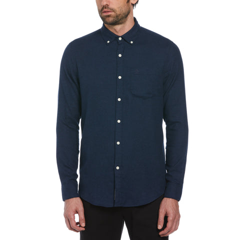 Flannel Shirt (Dark Sapphire) 