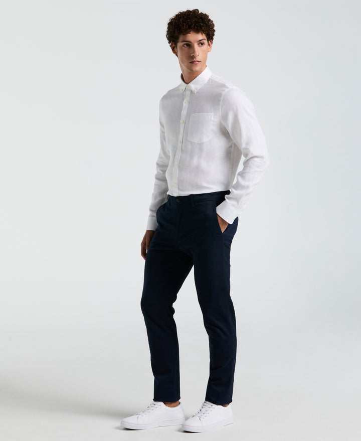 Flat Front Core Chino Pants (Dark Sapphire) 