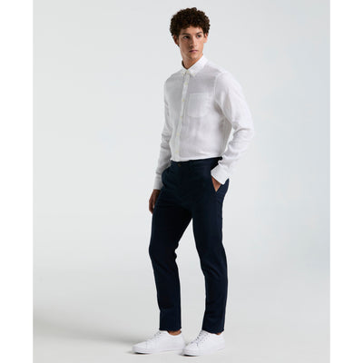 Flat Front Core Chino Pants (Dark Sapphire) 