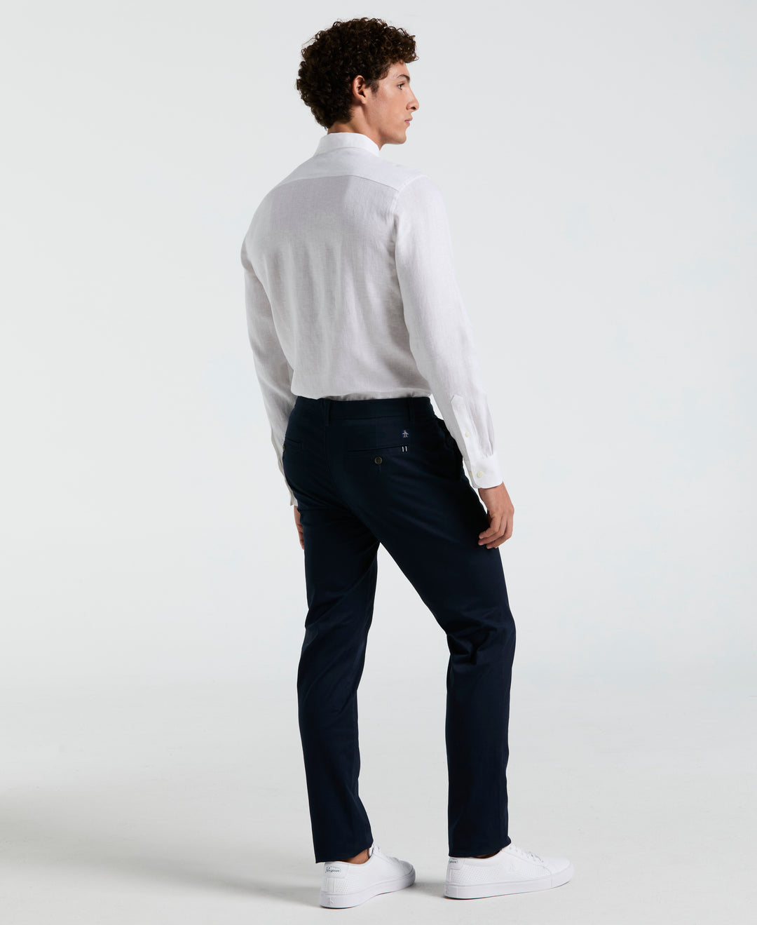 Flat Front Core Chino Pants (Dark Sapphire) 