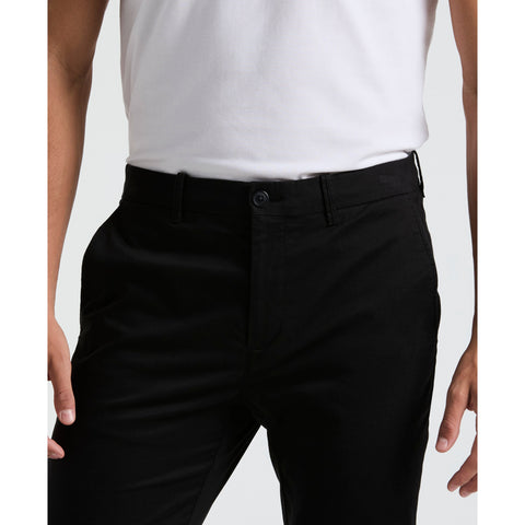 Flat Front Core Chino Pants (True Black) 