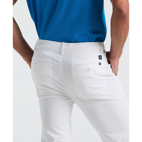 Flat Front Core Chino Pants (Bright White) 