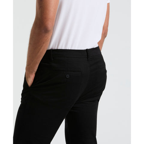 Flat Front Core Chino Pants (True Black) 