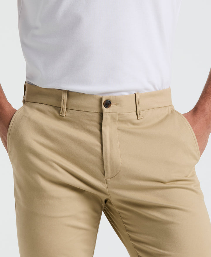Flat Front Core Chino Pants (Travertine) 