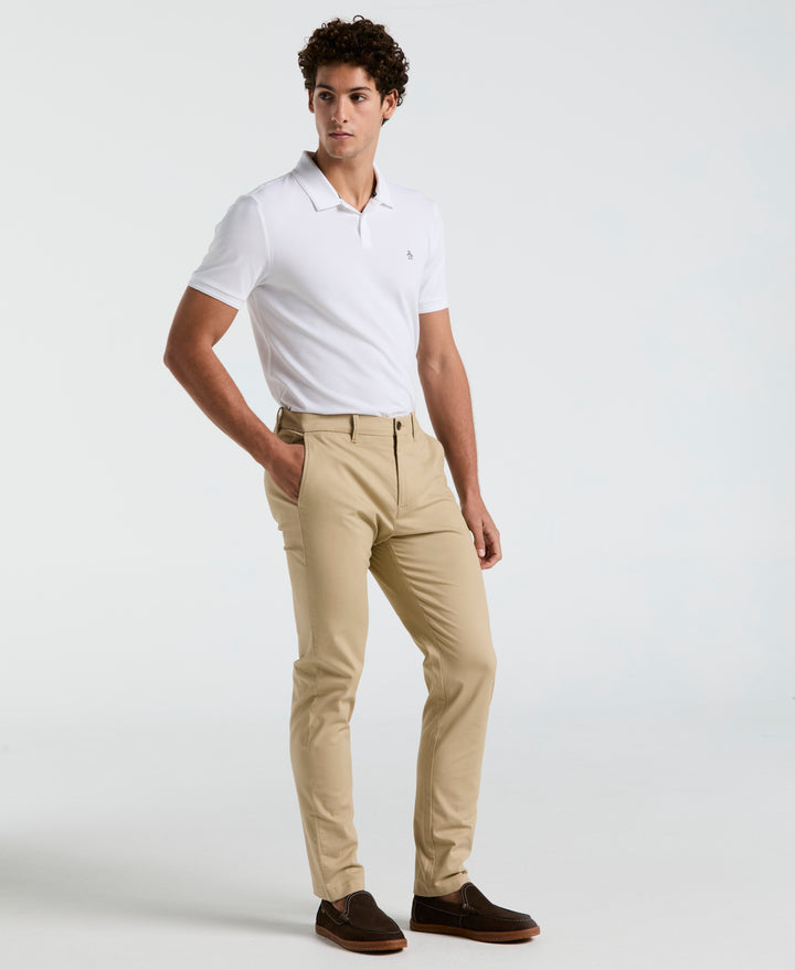 Flat Front Core Chino Pants (Travertine) 