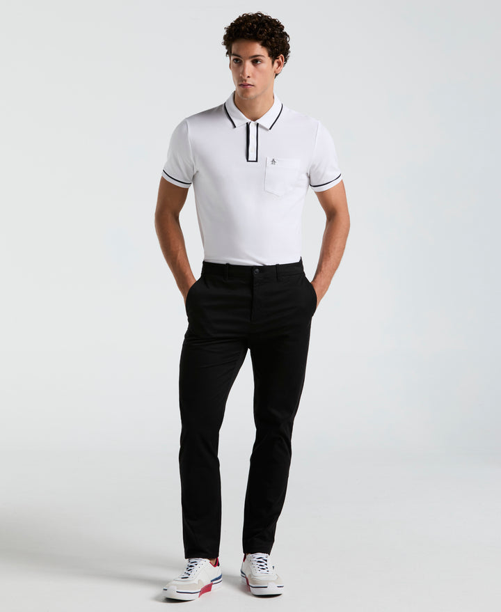 Flat Front Core Chino Pants (True Black) 