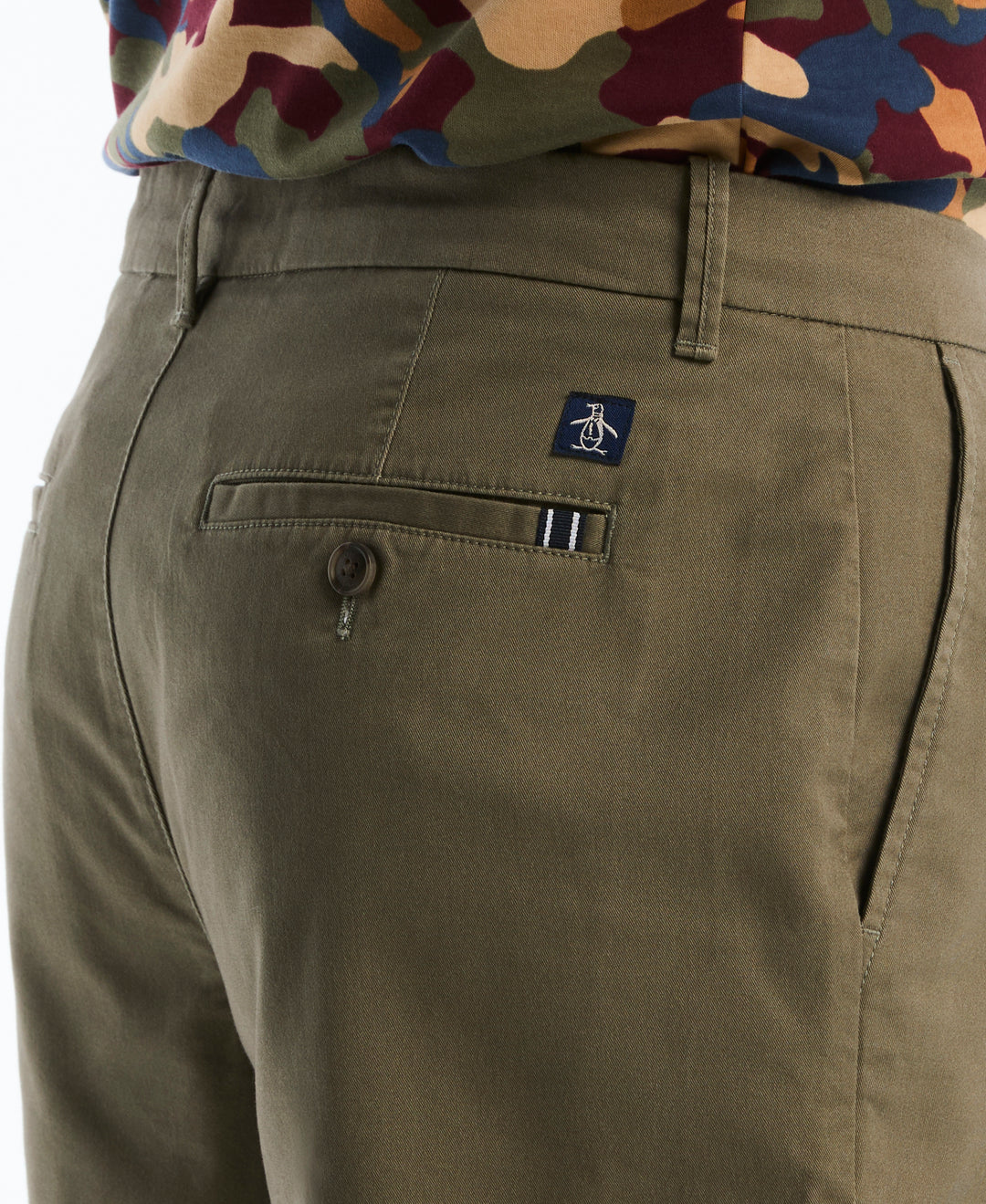Core Chino Short (Dusty Olive) 