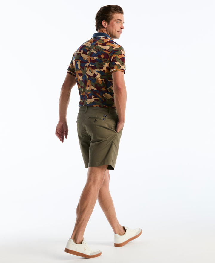 Core Chino Short (Dusty Olive) 