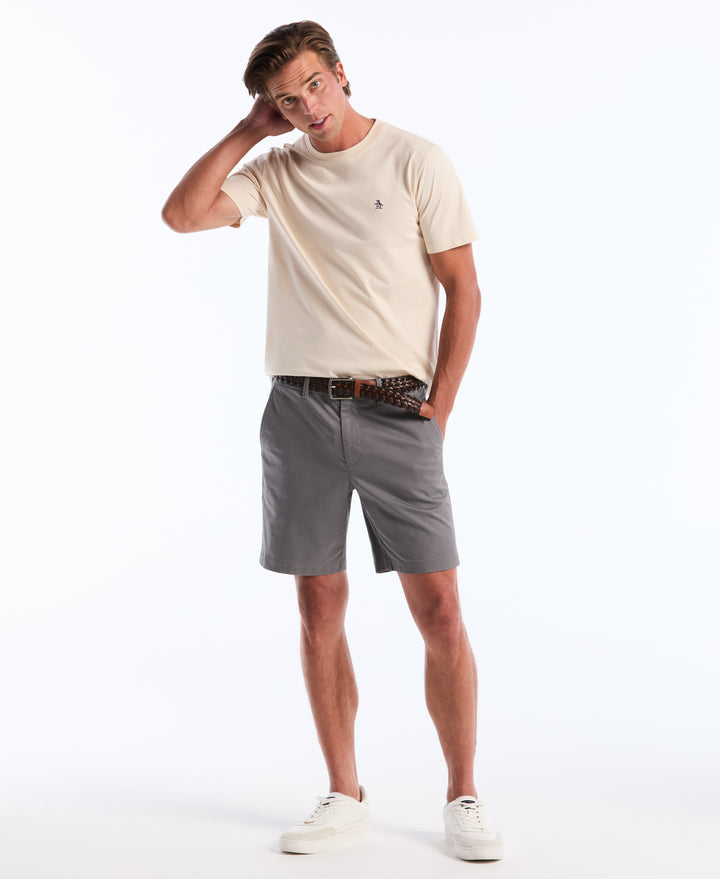 Flat Front Core Chino Short-Shorts-Original Penguin